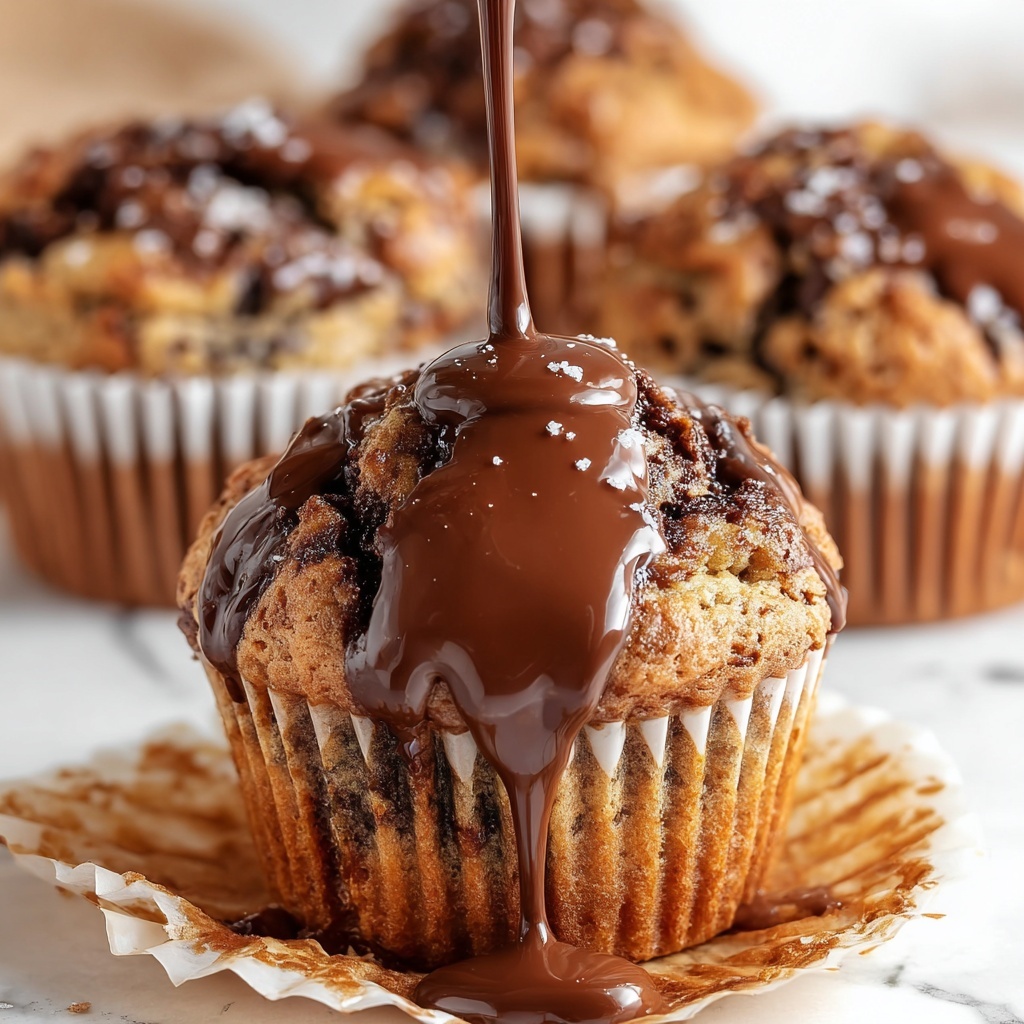 Nutella Banana Muffins Recipe - Recipe Image