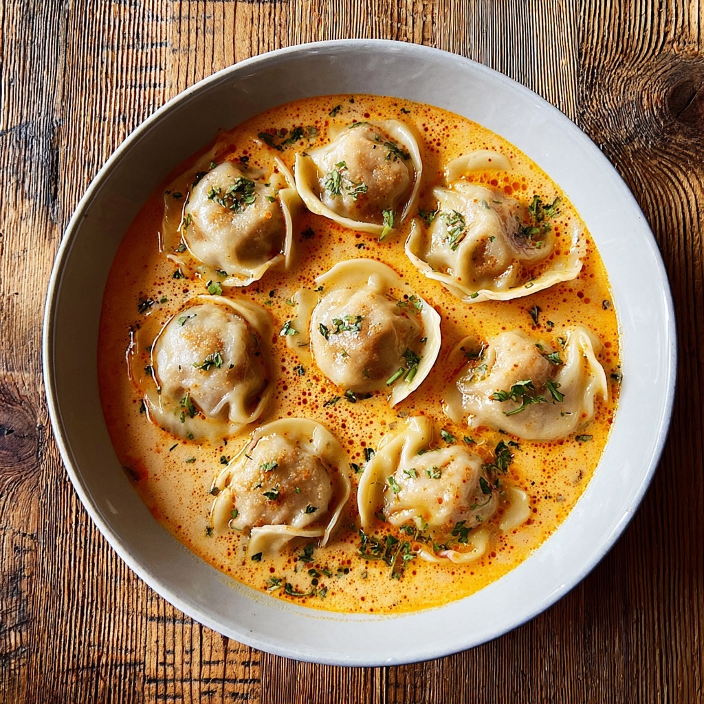 Thai Coconut Curry Dumpling Soup Recipe - Recipe Image