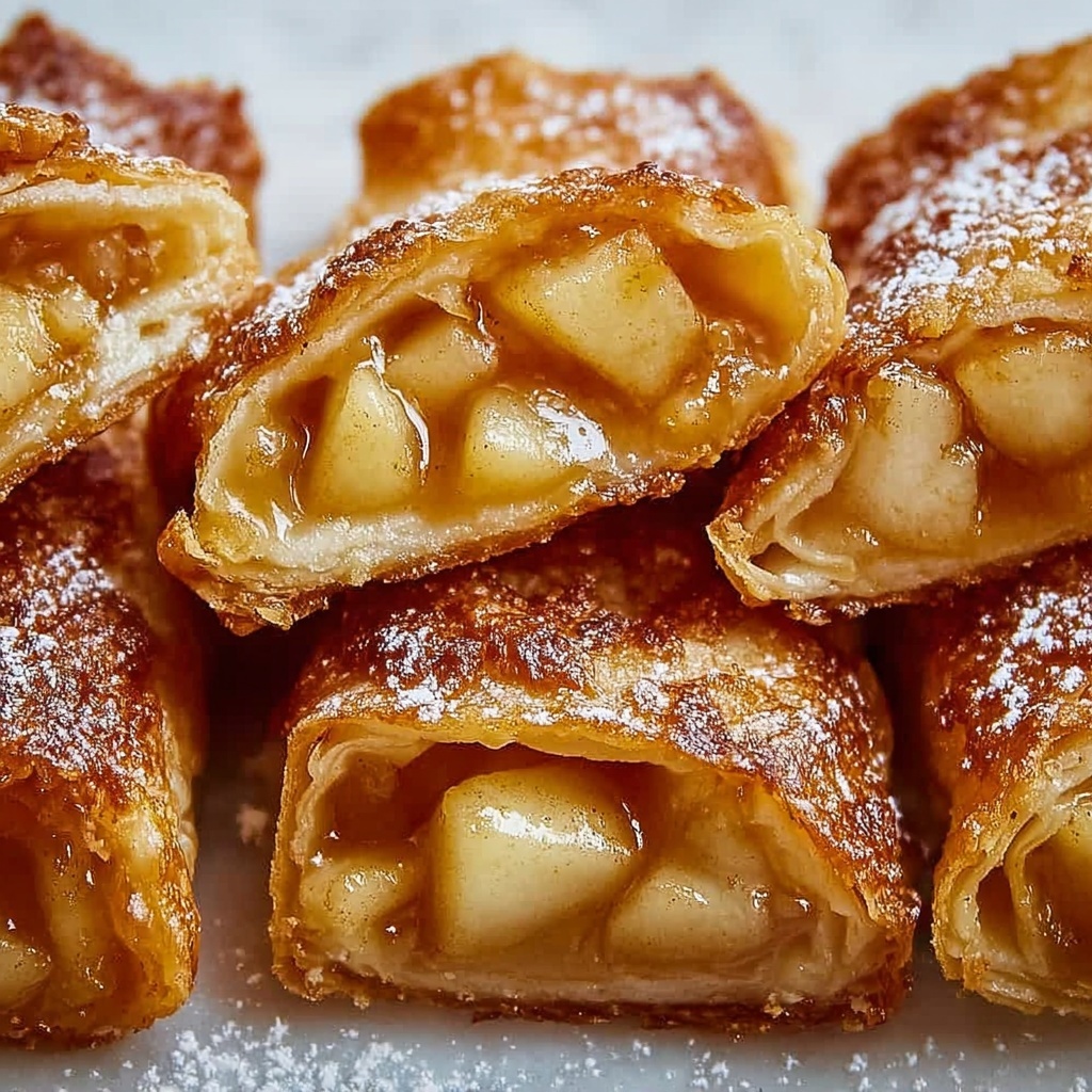 Apple Pie Egg Rolls Recipe - Recipe Image