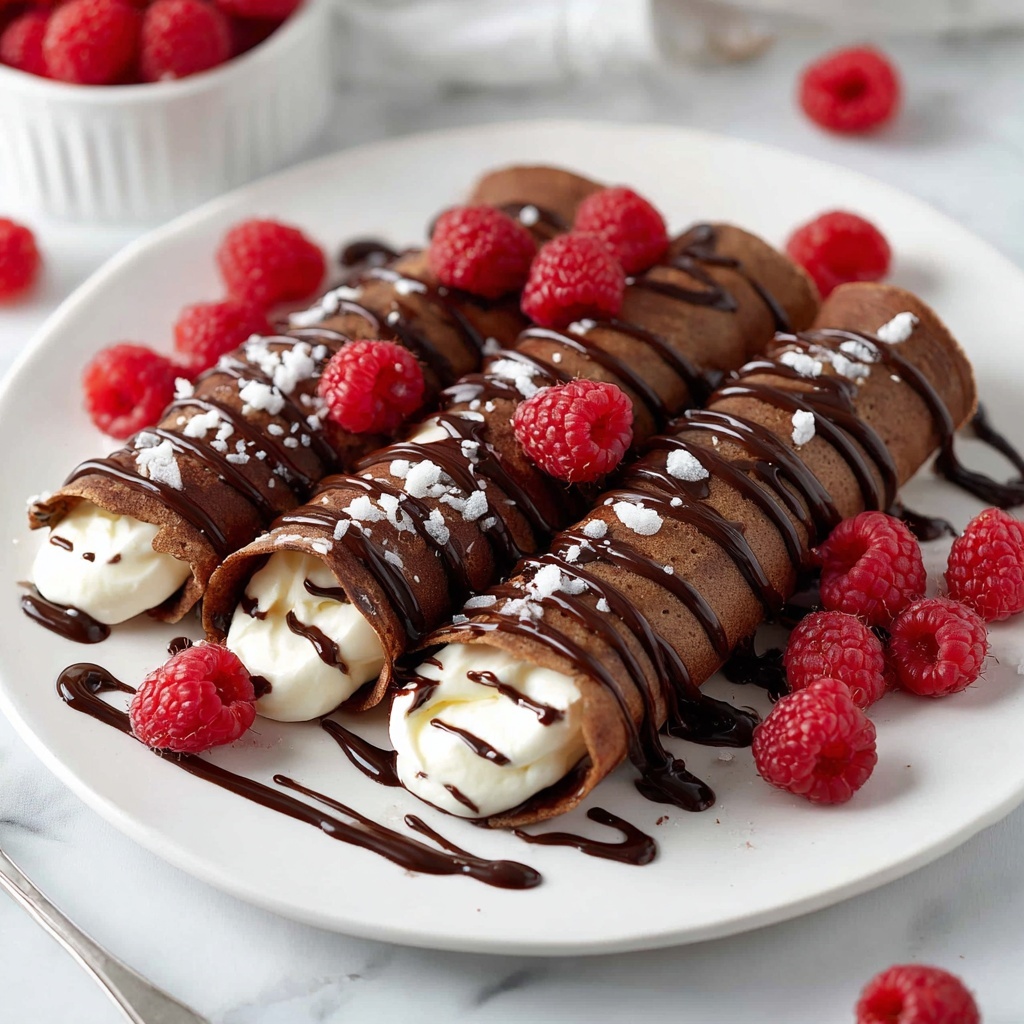 Best Chocolate Crepes Recipe - Recipe Image
