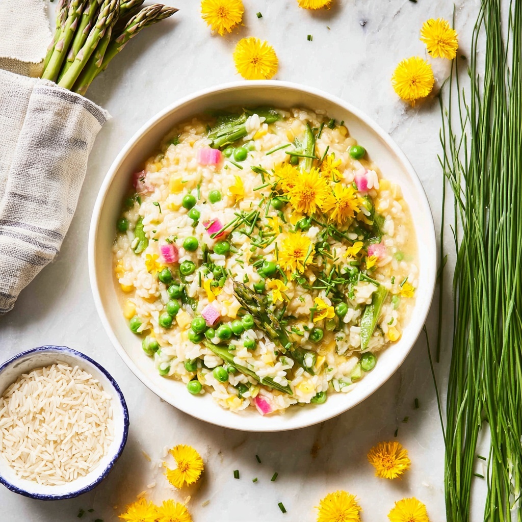 Spring Vegetable Risotto Recipe - Recipe Image