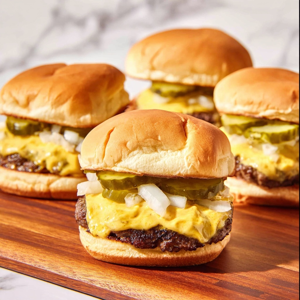 Homemade Sonic Double Smasher Burger Recipe - Recipe Image