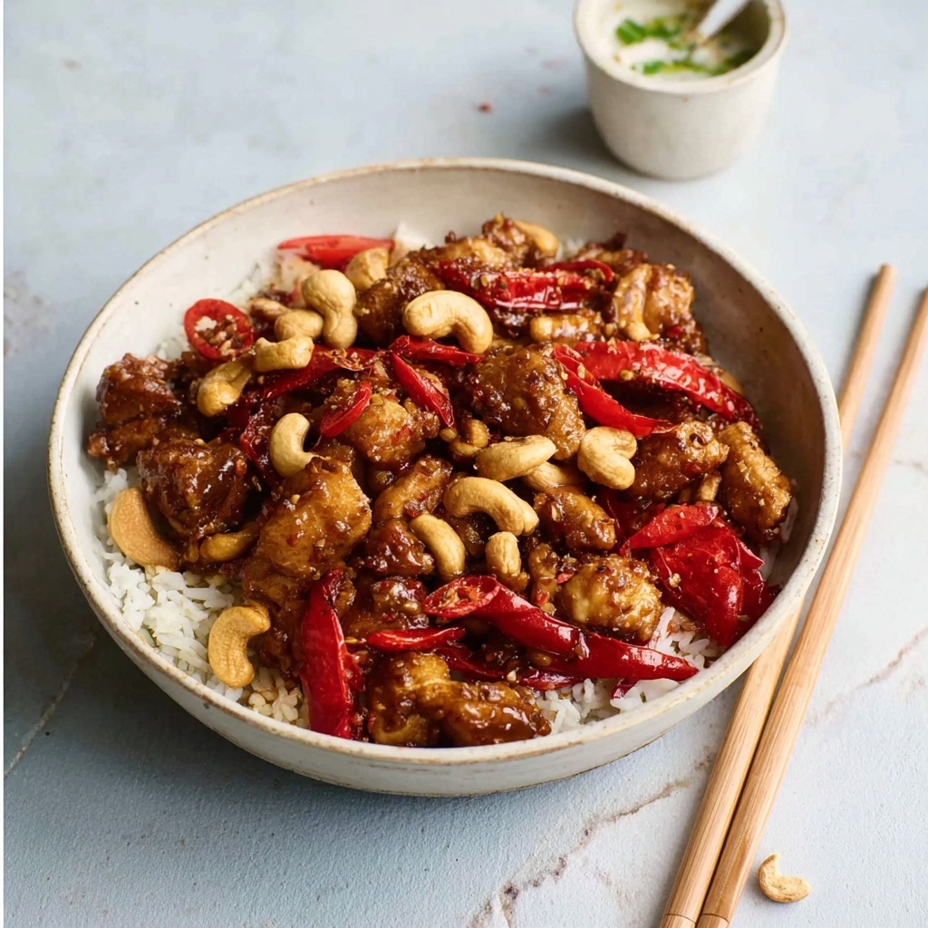 Vegan Cashew Tofu Recipe - Recipe Image