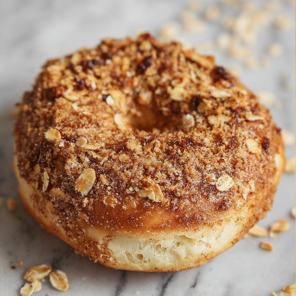 Sourdough Cinnamon Crunch Bagels Recipe - Recipe Image