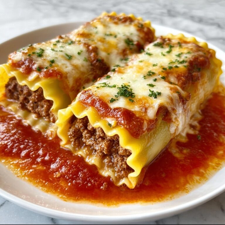 Italian Meatball Lasagna Roll-Ups Recipe