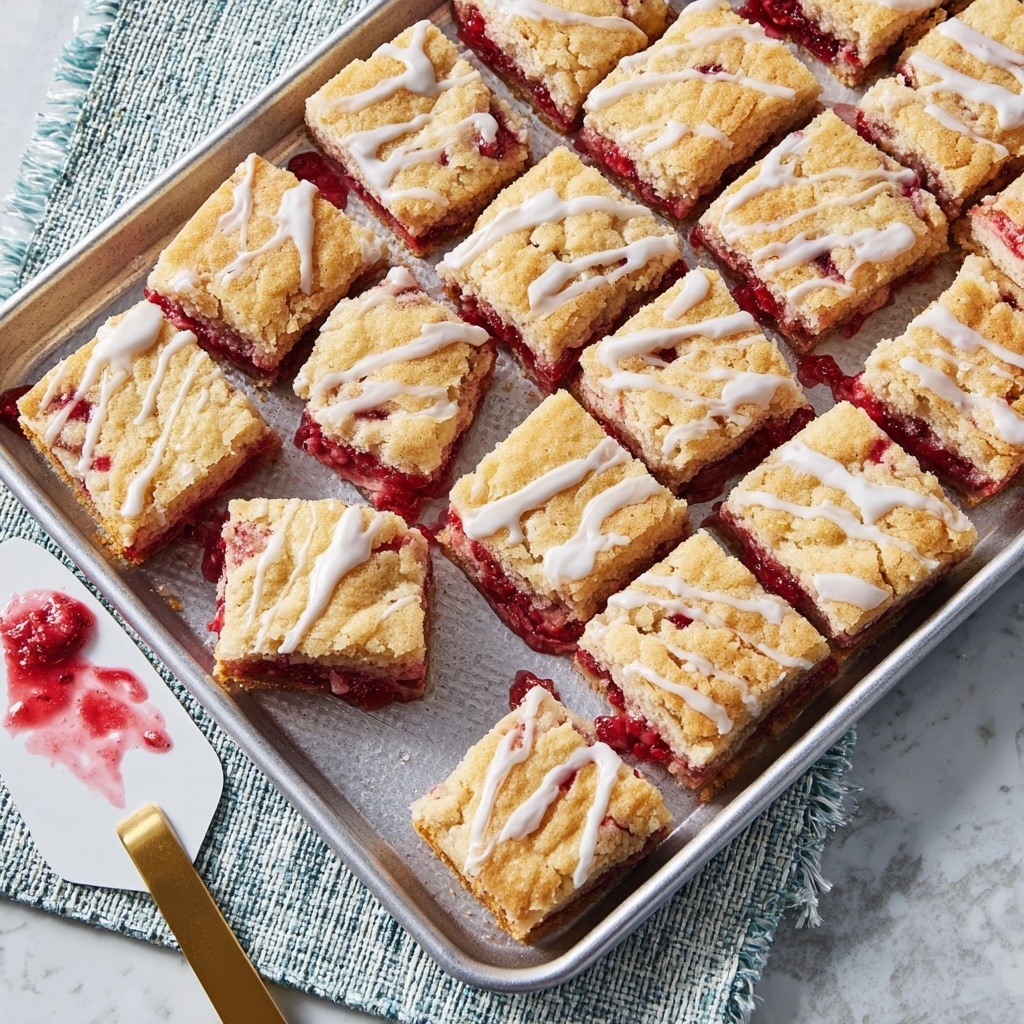 Raspberry Rhubarb Slab Pie Recipe - Recipe Image