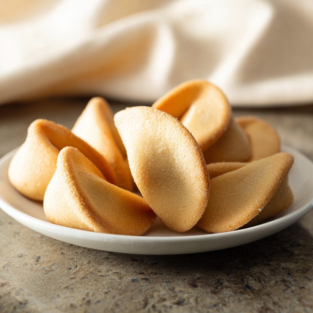 Homemade Fortune Cookies Recipe - Recipe Image