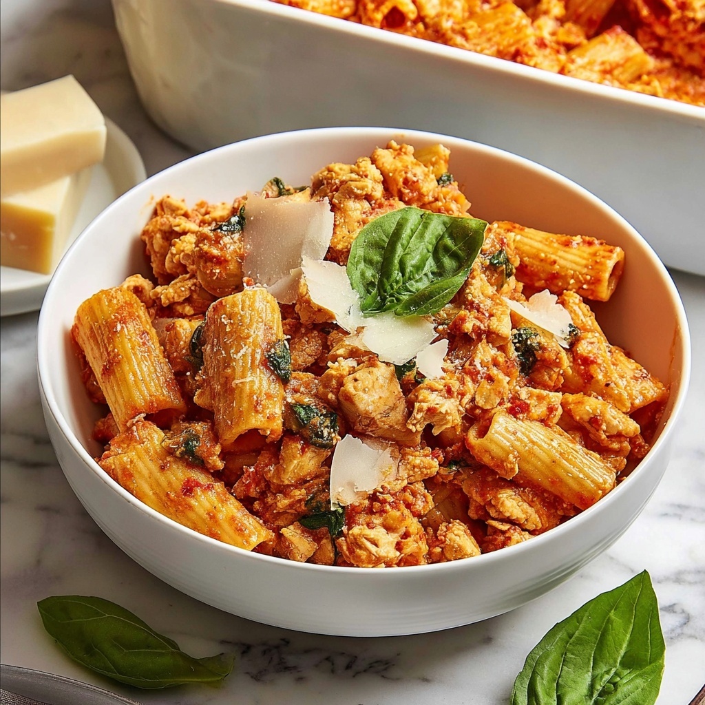 Baked Chicken Parmesan Casserole Recipe - Recipe Image