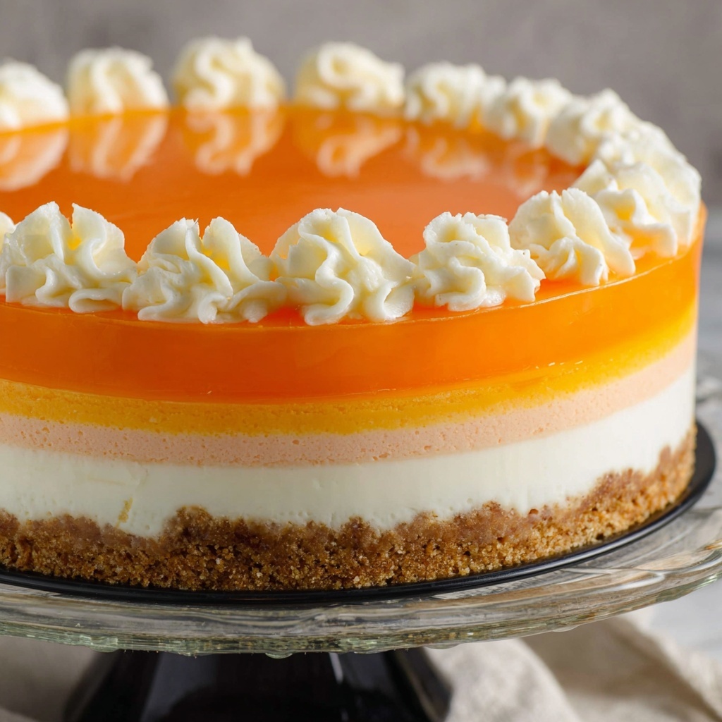 Orange Cream Cheesecake Recipe - Recipe Image