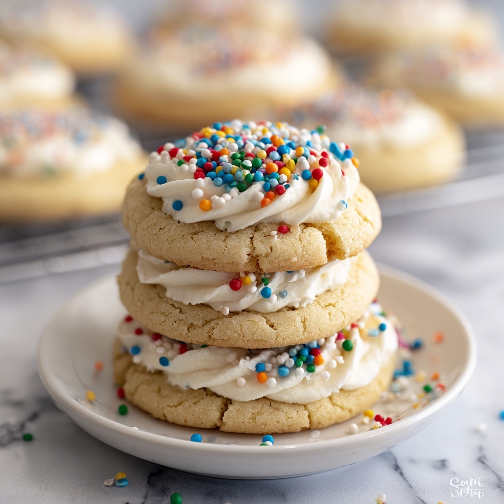 Cream Cheese Sugar Cookies Recipe - Recipe Image