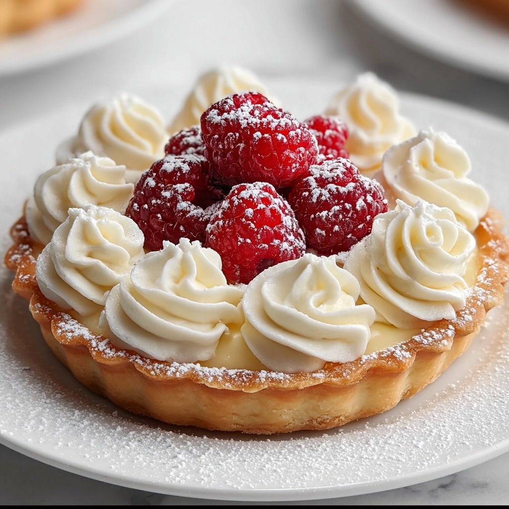 Rich White Chocolate Mousse Tart Recipe - Recipe Image