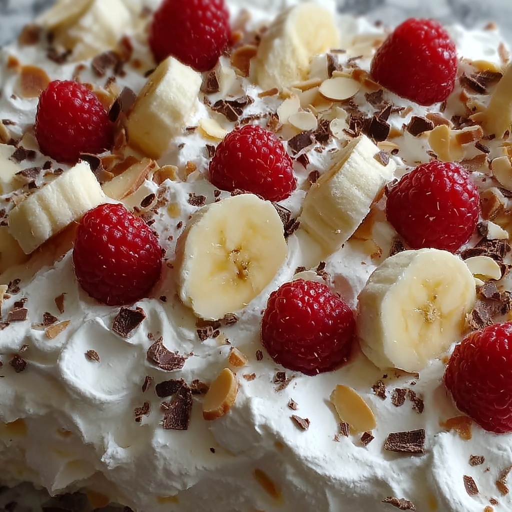 Banana Split Fluff Salad Recipe - Recipe Image