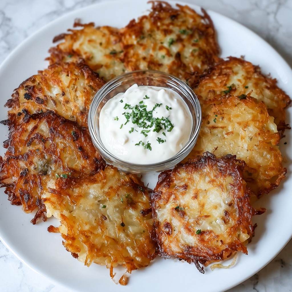 Crispy Potato Pancakes Recipe - Recipe Image