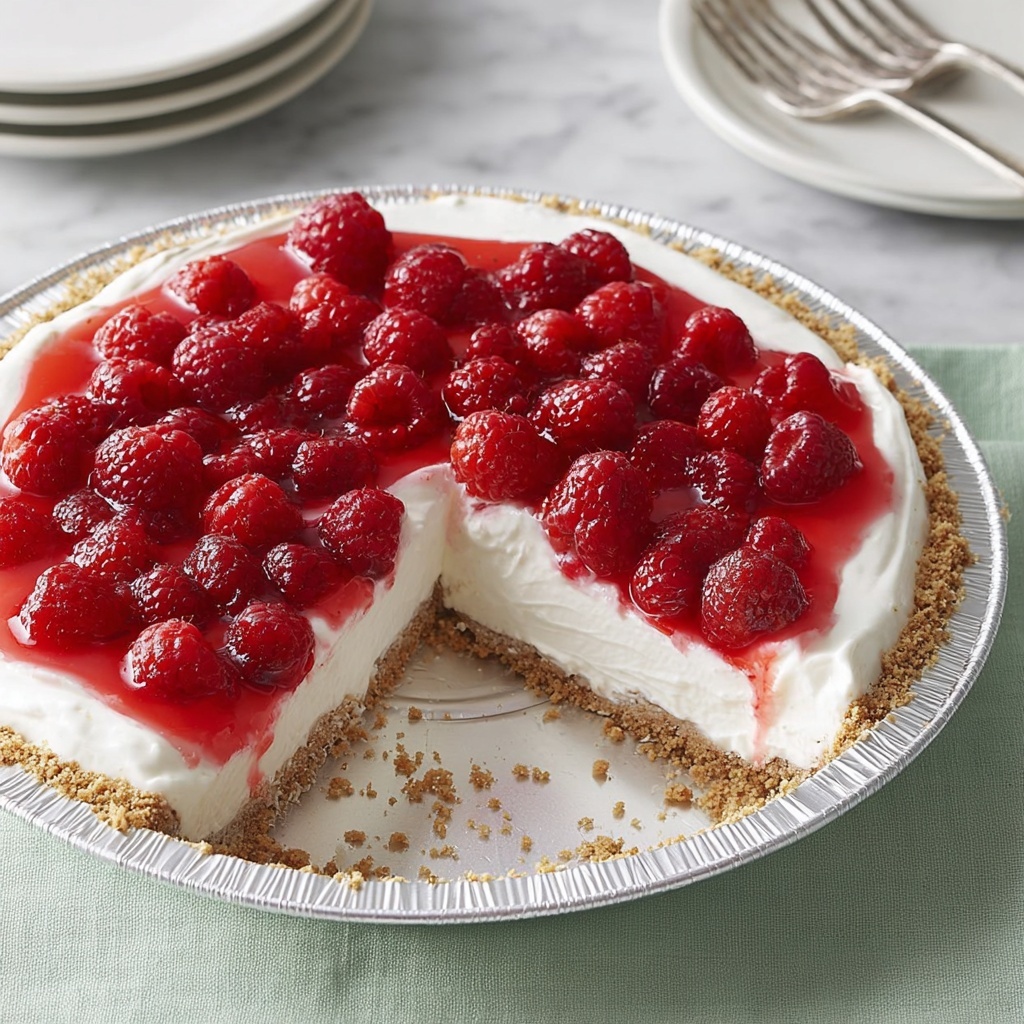 Raspberry Cream Pie Recipe - Recipe Image