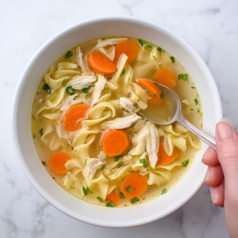 Crockpot Chicken Noodle Soup Recipe