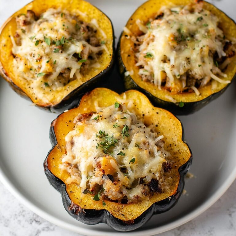 Stuffed Acorn Squash with Quinoa, Cranberries, and Nuts Recipe