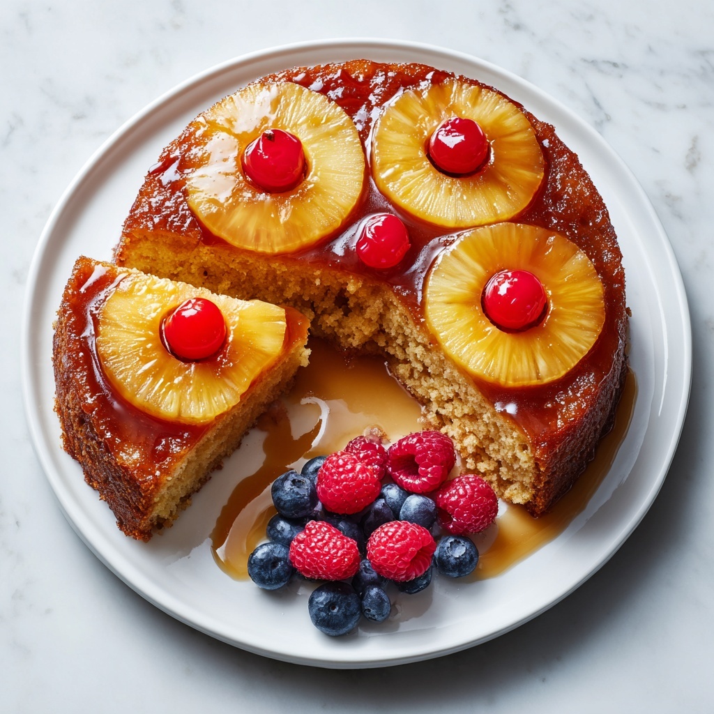 Pineapple Upside-Down Cake Recipe - Recipe Image
