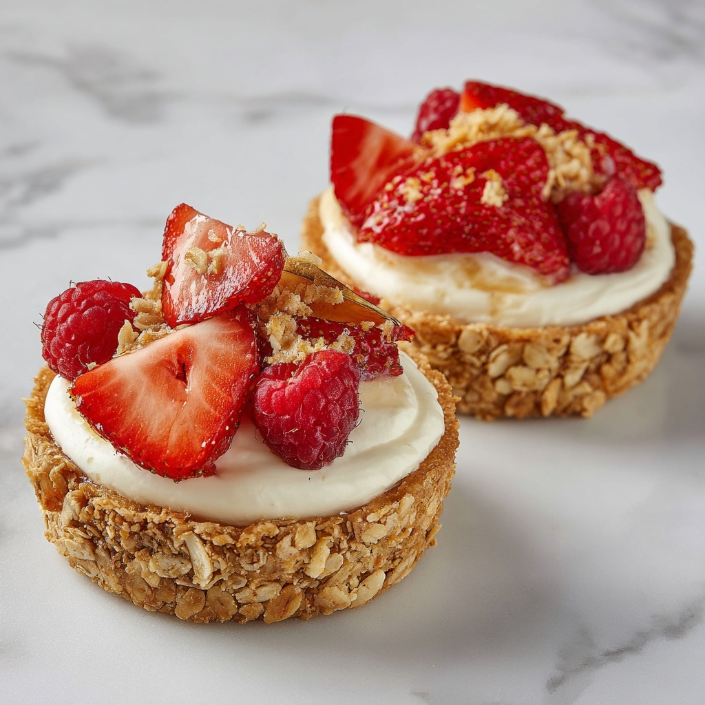 Breakfast Fruit Tart with Granola Crust Recipe - Recipe Image