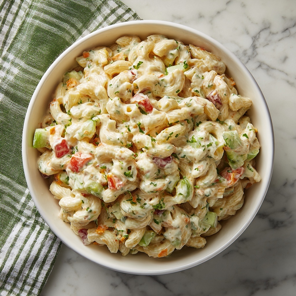 Amish Macaroni Salad Recipe - Recipe Image