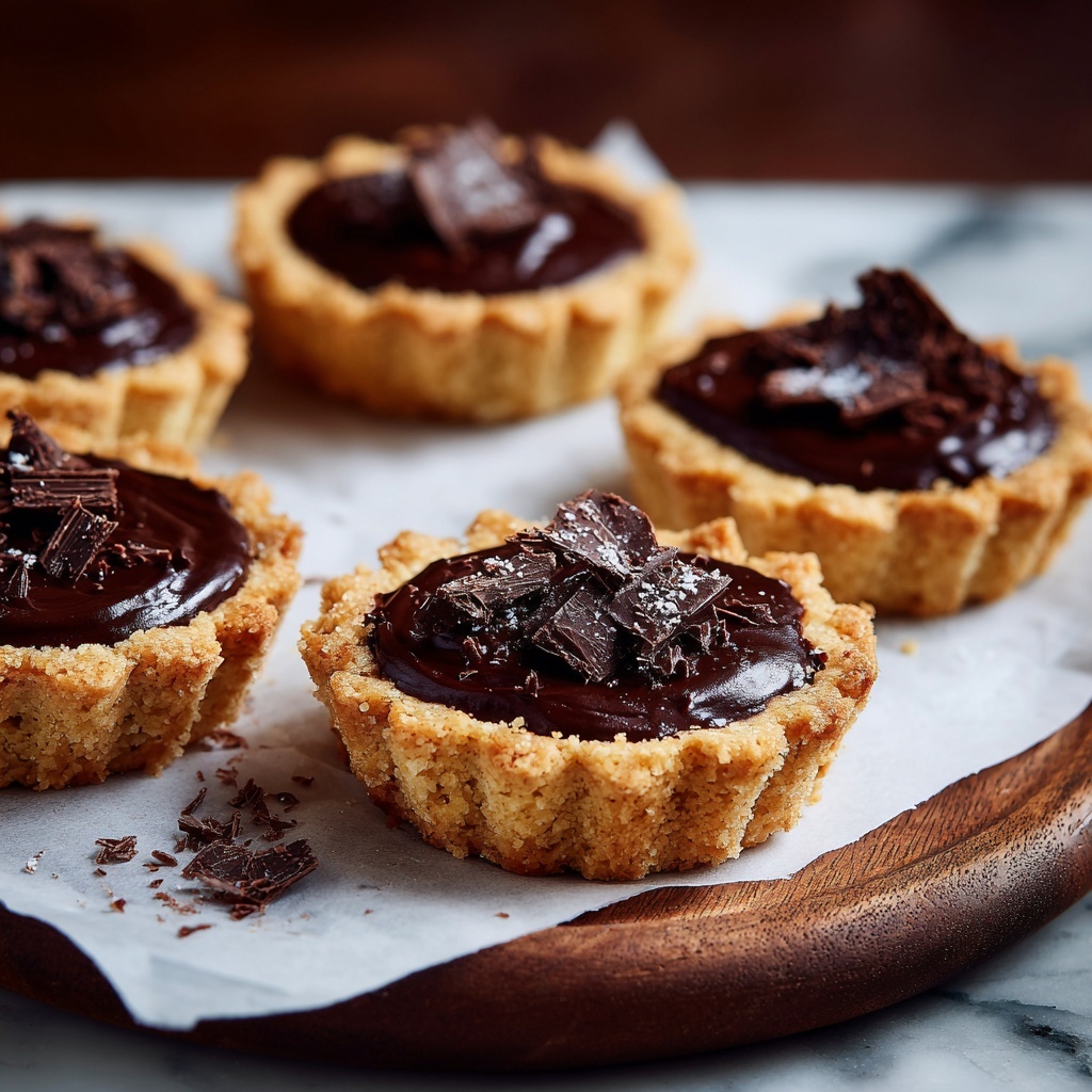 Mini Chocolate Tarts Recipe - Recipe Image