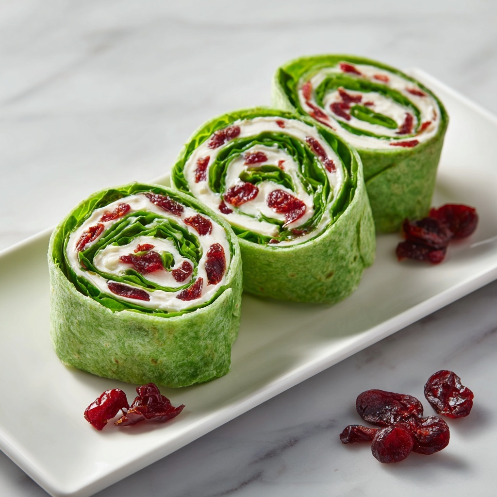 Turkey Cranberry Pinwheels Recipe - Recipe Image