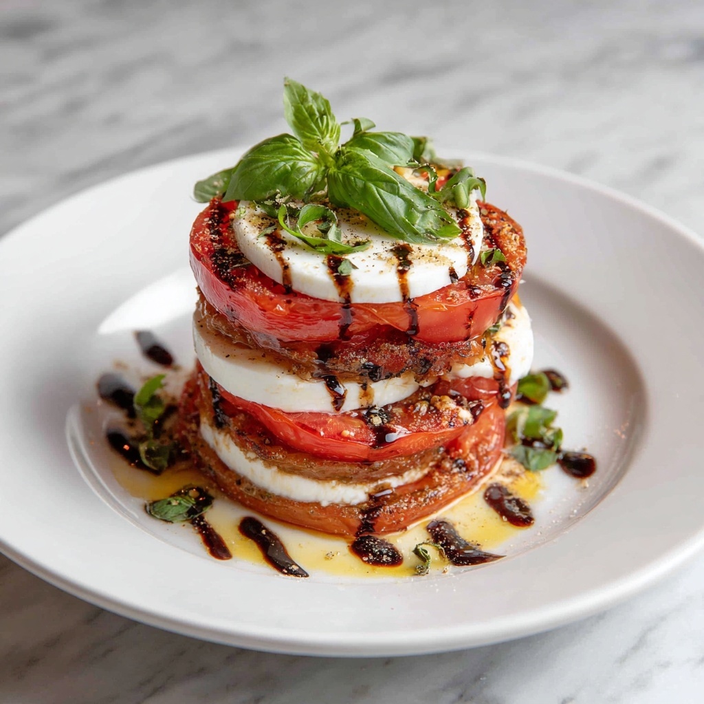 Barefoot Contessa Roasted Tomato Caprese Salad Recipe - Recipe Image