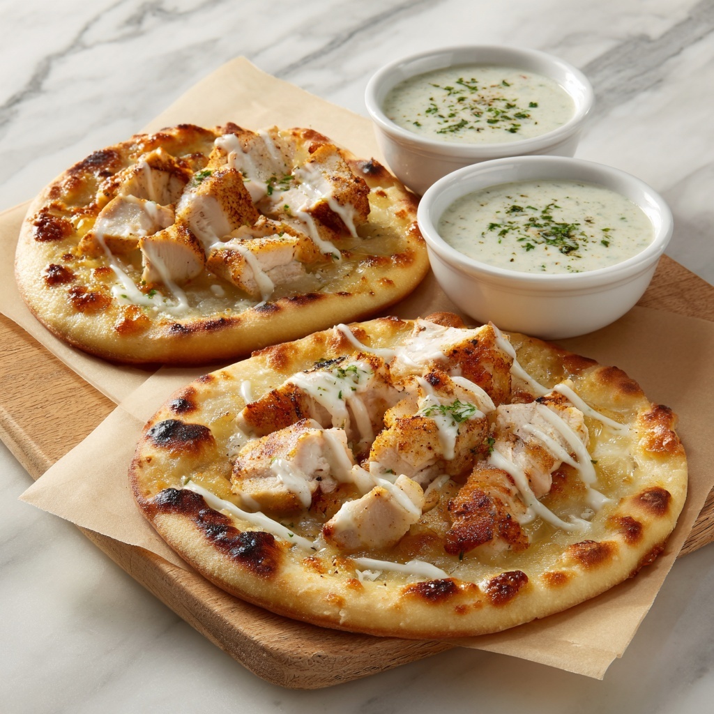 Greek Chicken Gyros with Tzatziki Sauce Recipe - Recipe Image