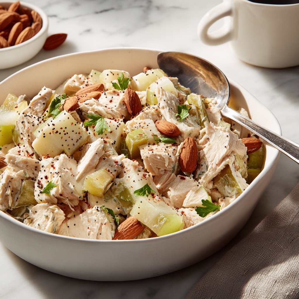 Creamy Cajun Spiced Chicken Salad Recipe - Recipe Image