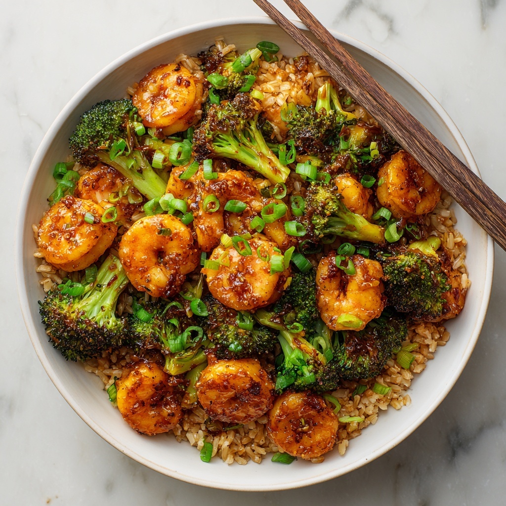 Stir-Fried Shrimp and Broccoli Recipe - Recipe Image