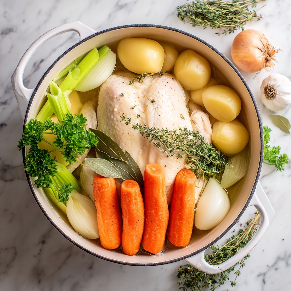 Homemade Chicken Broth Recipe - Recipe Image
