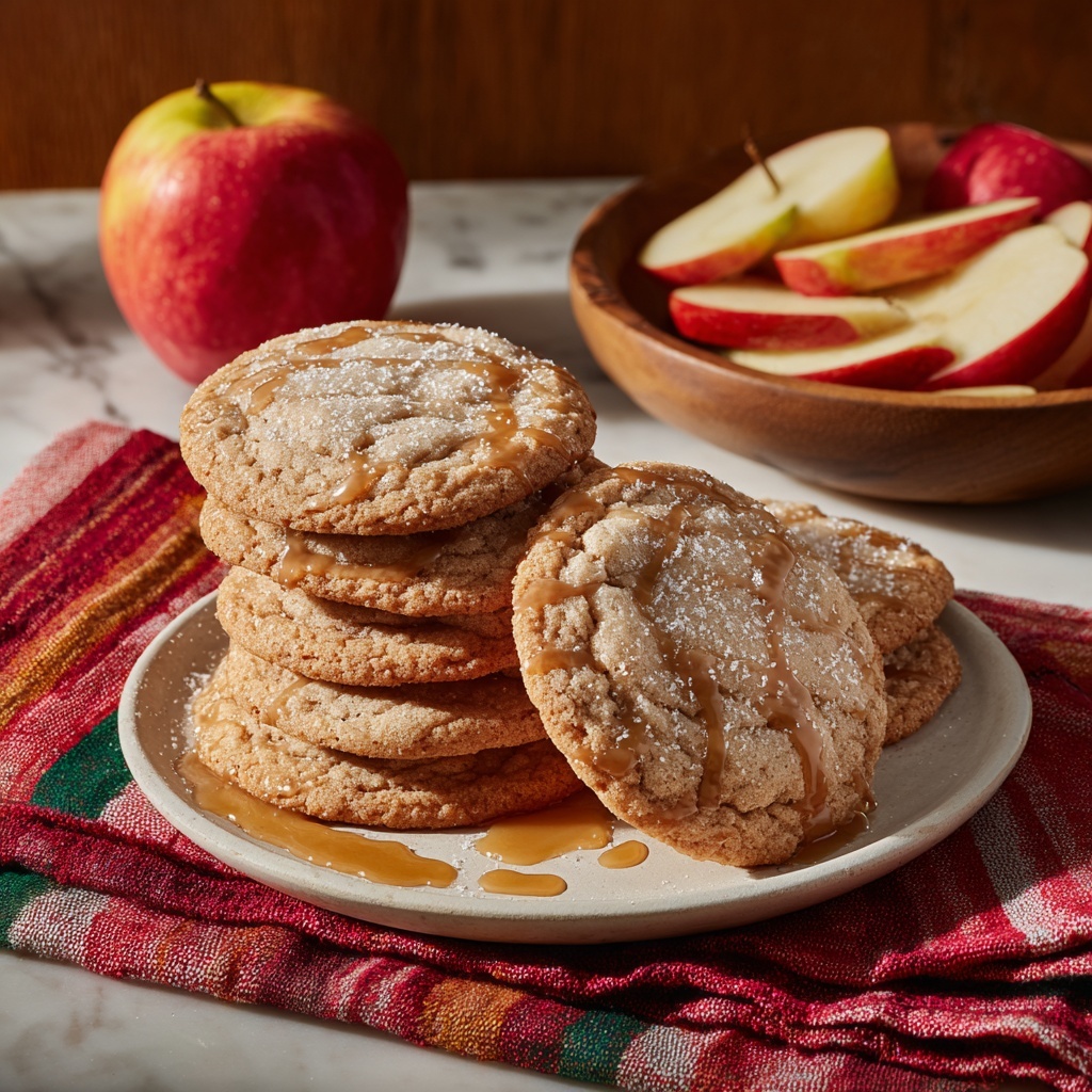 Apple Cider Gingersnap Cookies Recipe - Recipe Image
