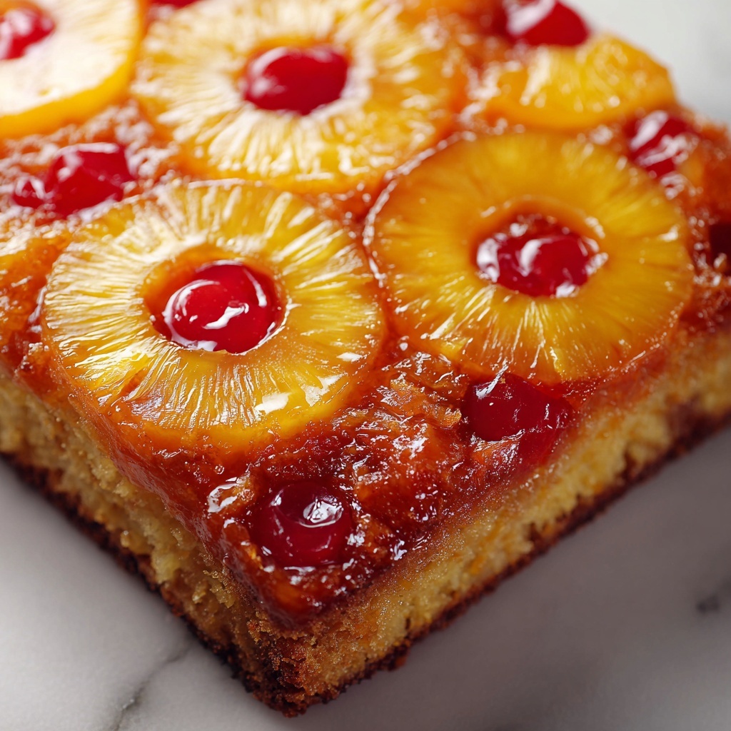 Easy Pineapple Upside Down Cake Recipe - Recipe Image