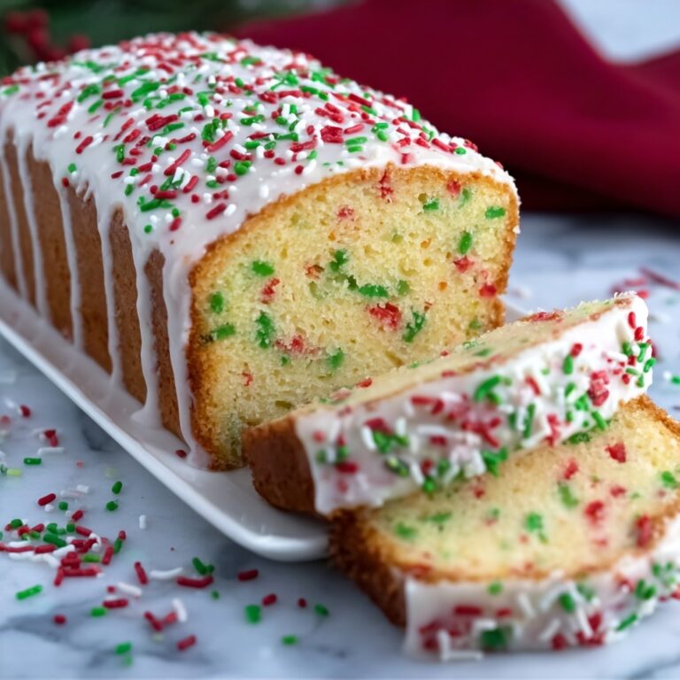 Christmas Funfetti Quick Bread Recipe
