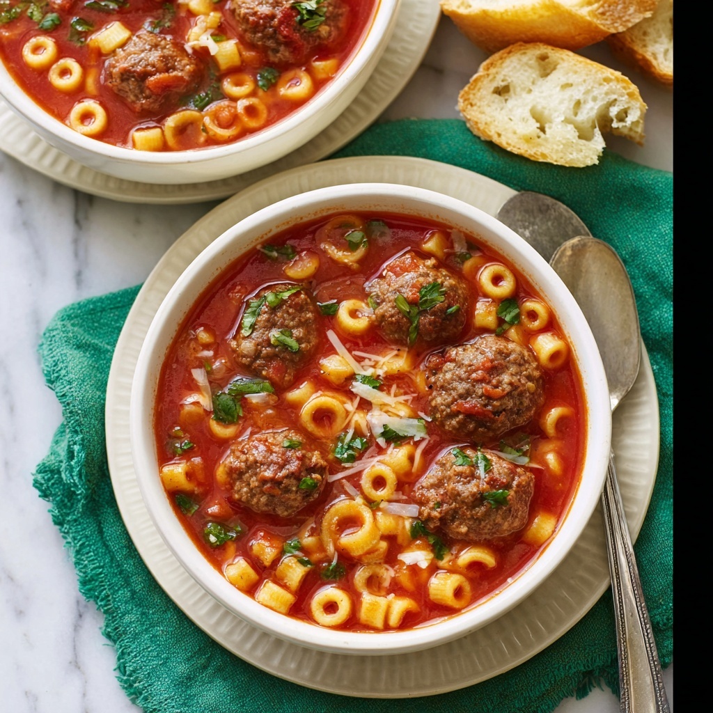 Meatball Soup Recipe - Recipe Image