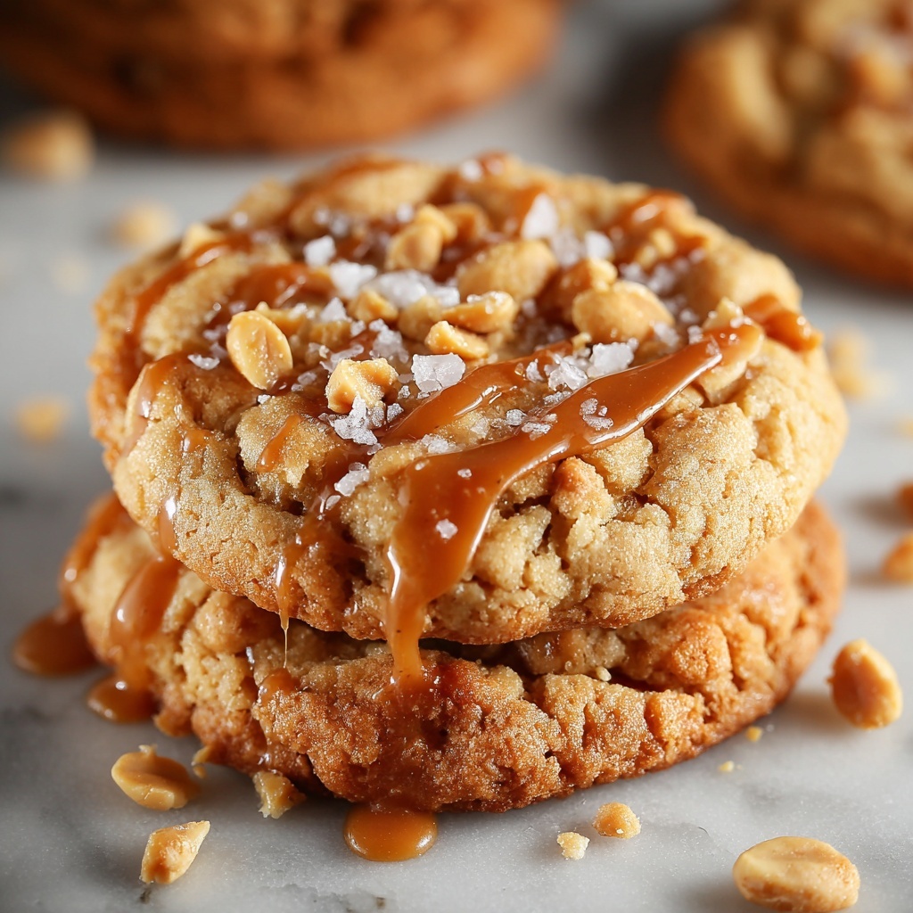 Salted Caramel Crunch Cookies Recipe - Recipe Image