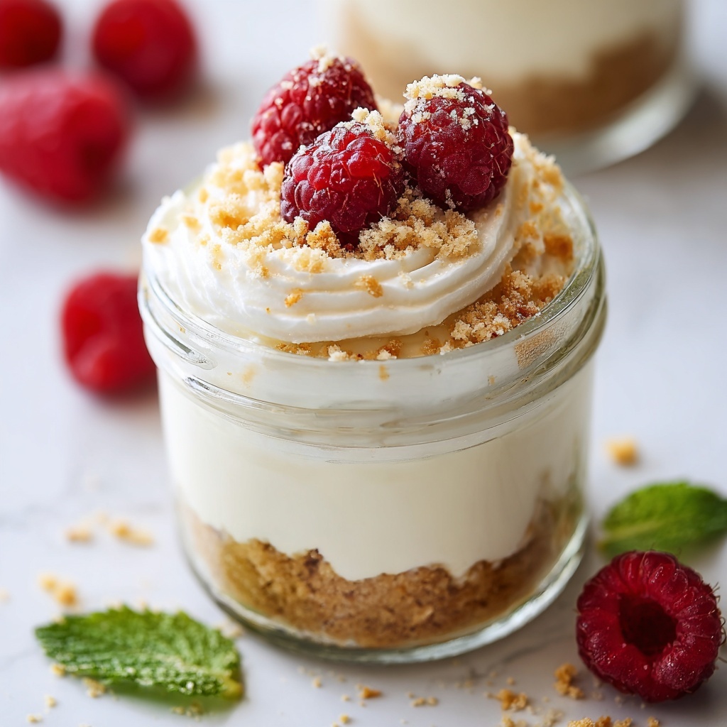 High-Protein Cheesecake Jars Recipe - Recipe Image