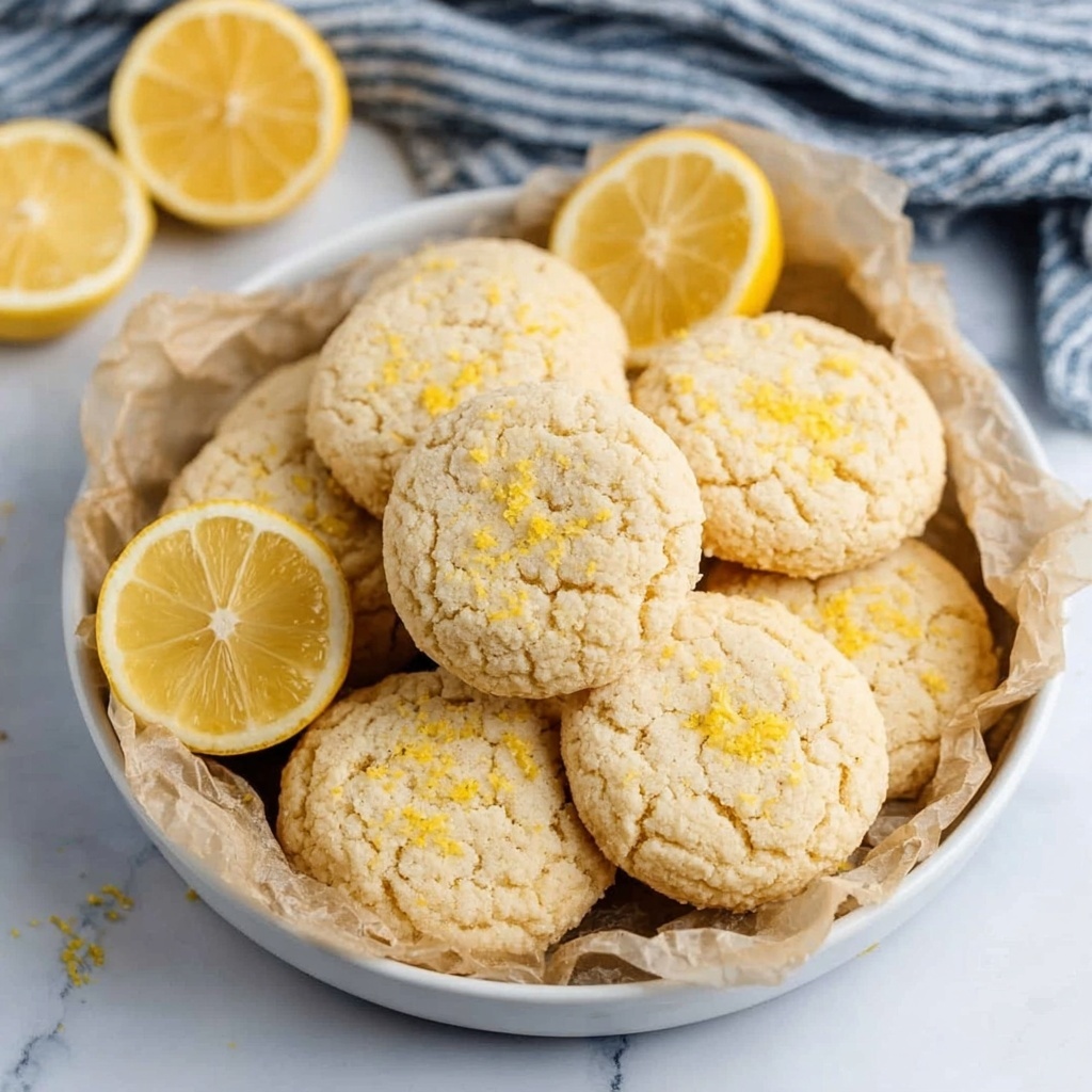 Lemon Sugar Cookies Recipe - Recipe Image