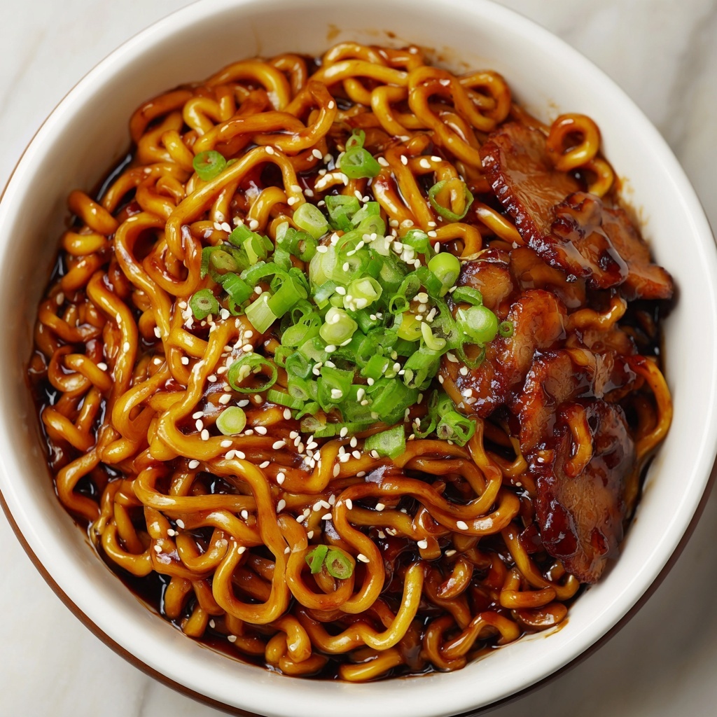 Easy Saucy Ramen Noodles Recipe - Recipe Image