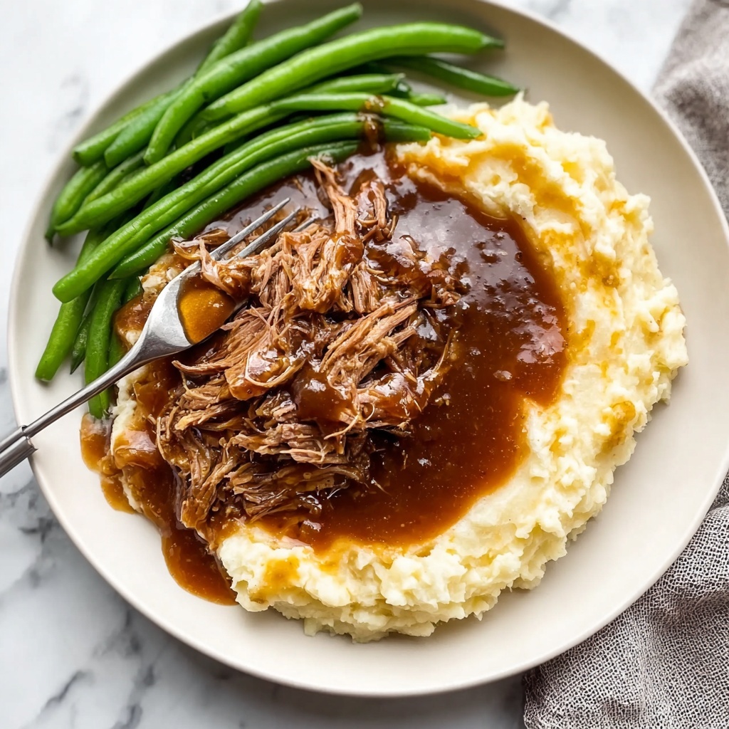 Instant Pot French Onion Pot Roast Recipe - Recipe Image