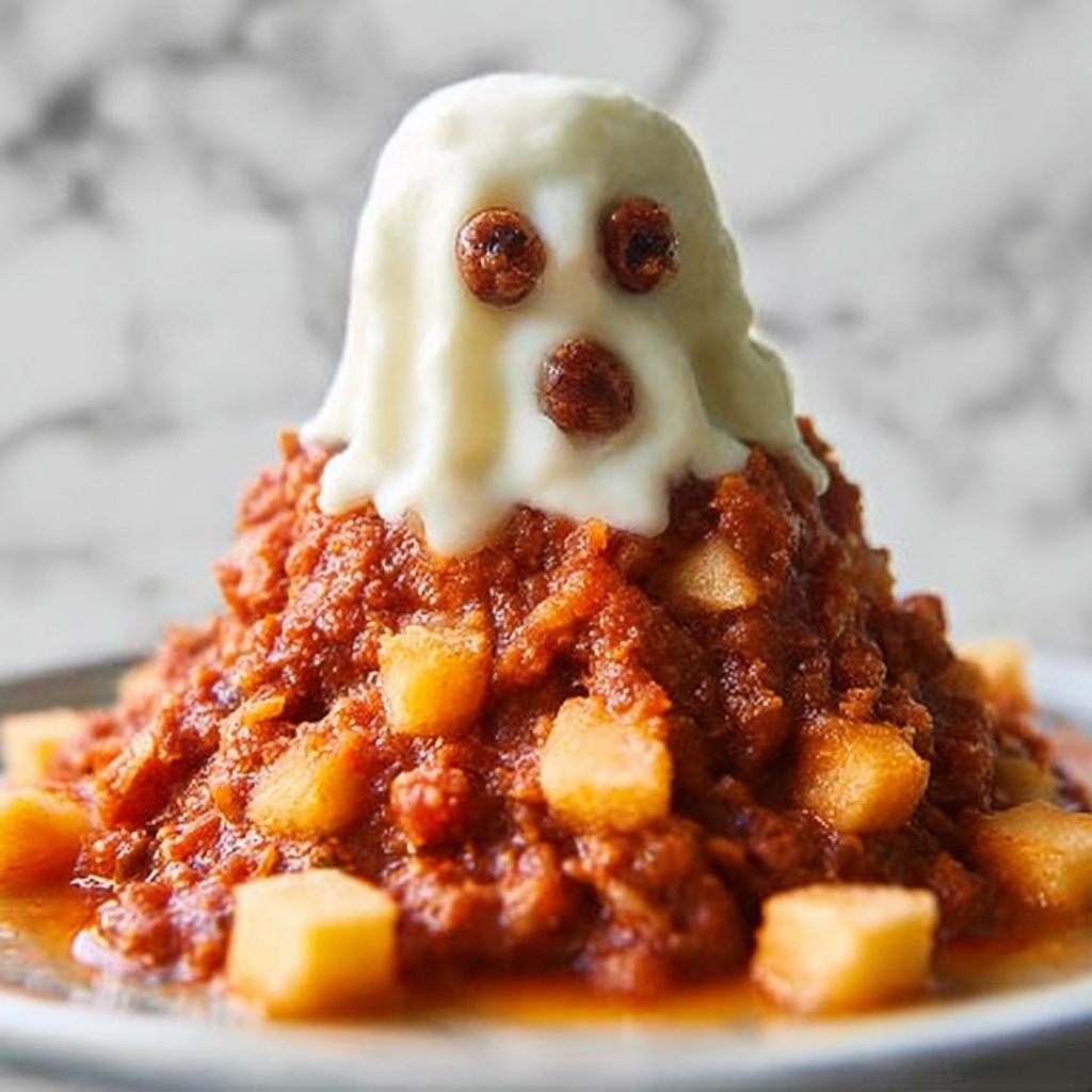 Ghostly Ghoul Ash Dessert Recipe - Recipe Image