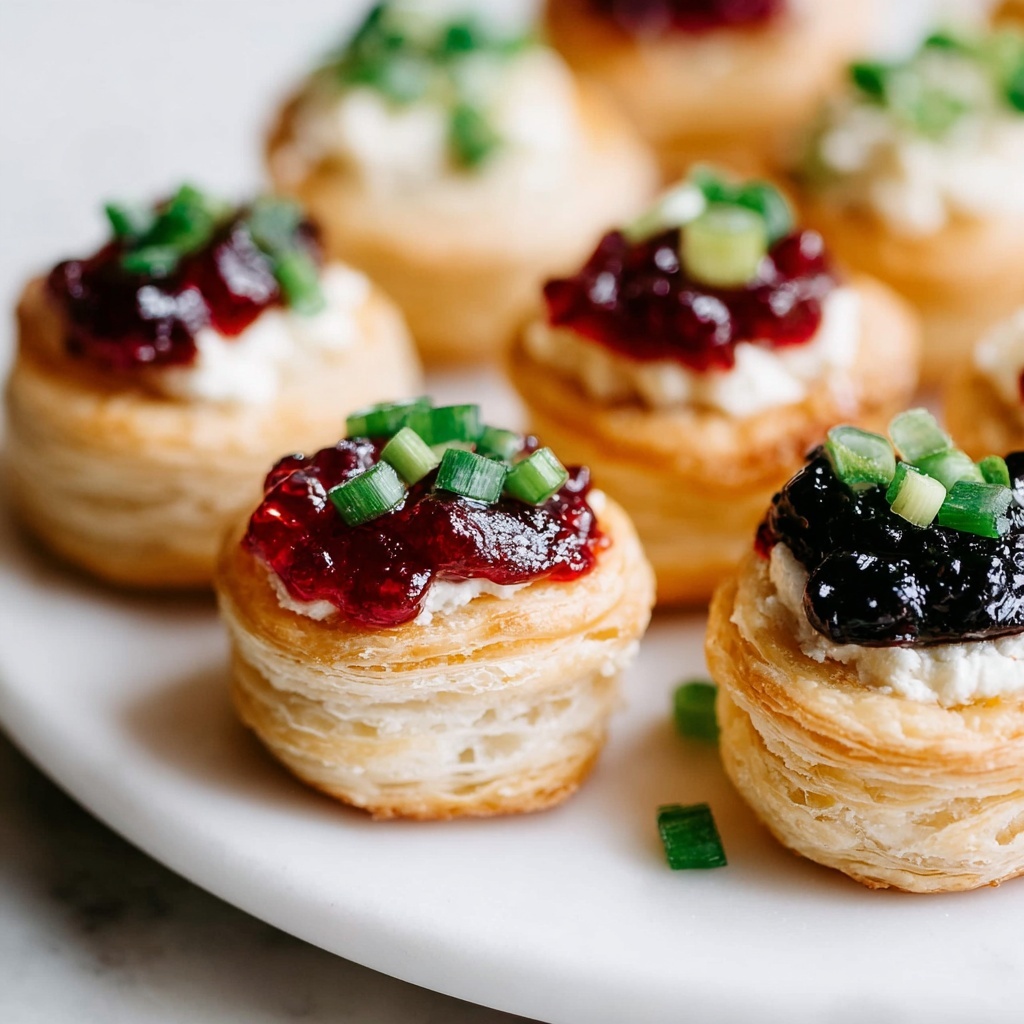 Cranberry Cream Cheese Appetizer Bites Recipe - Recipe Image