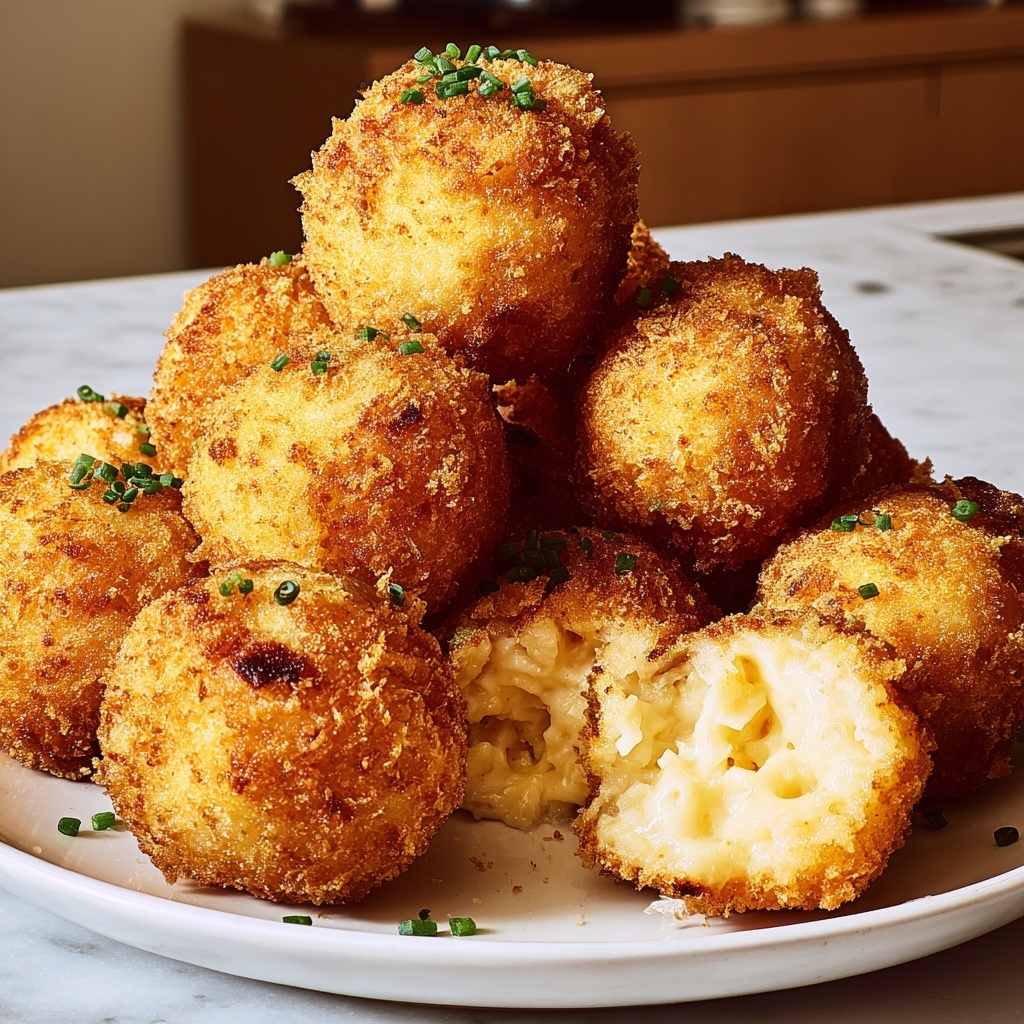 Fried Mashed Potato Balls Recipe - Recipe Image