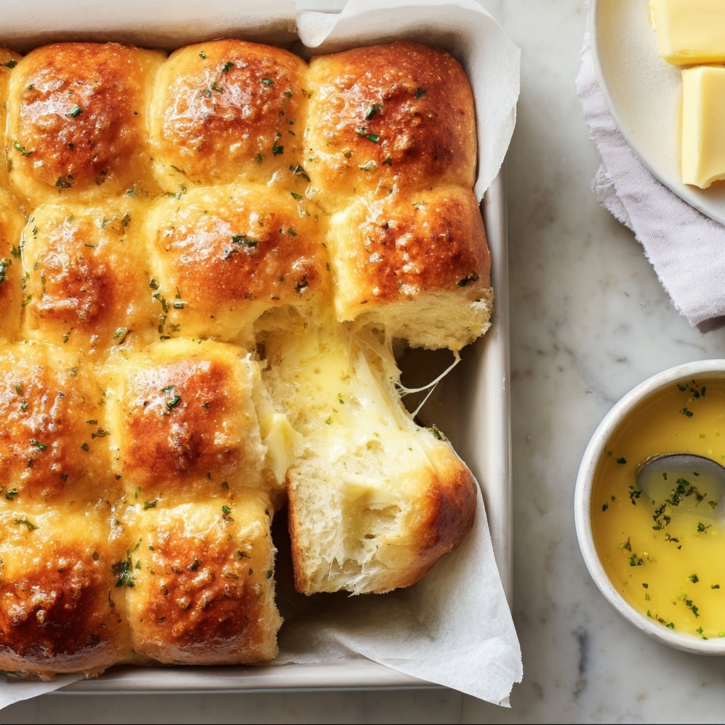 Garlic Herb and Cheese Pull-Apart Bread Recipe - Recipe Image