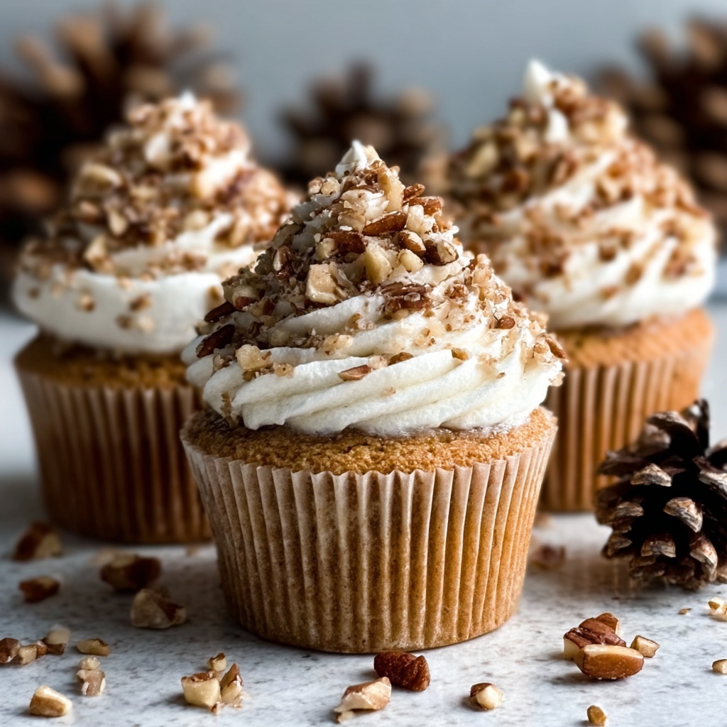 Maple Pecan Cupcakes Recipe - Recipe Image