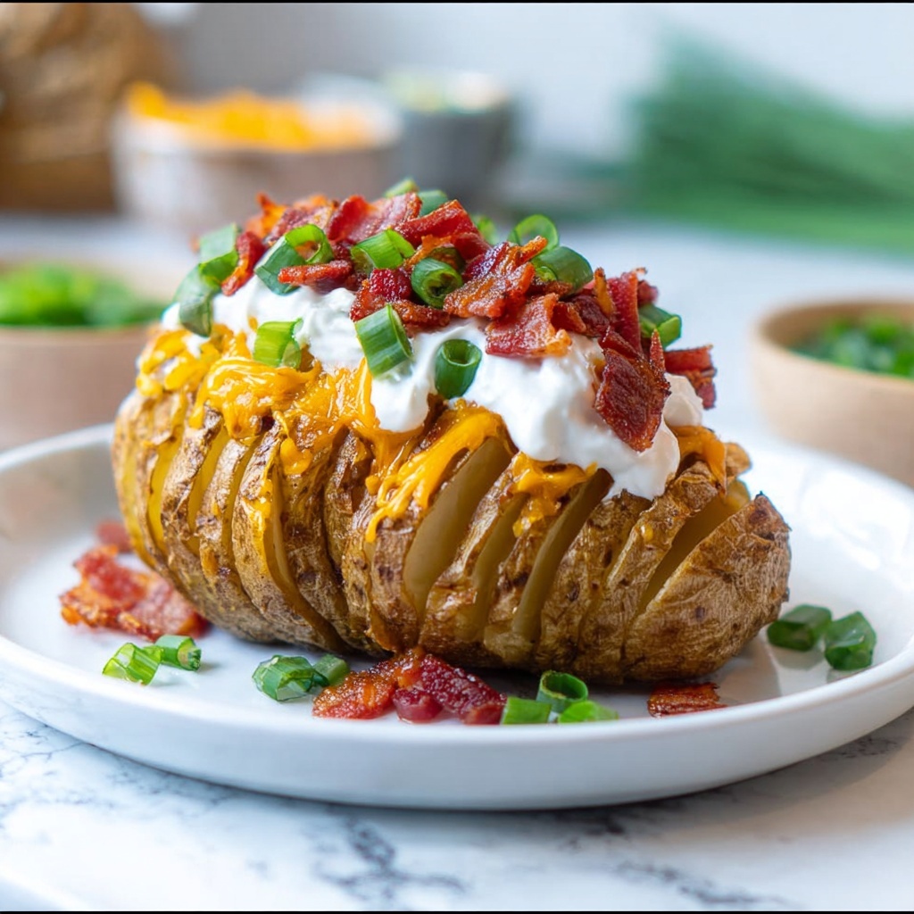 Loaded Hasselback Potatoes Recipe - Recipe Image