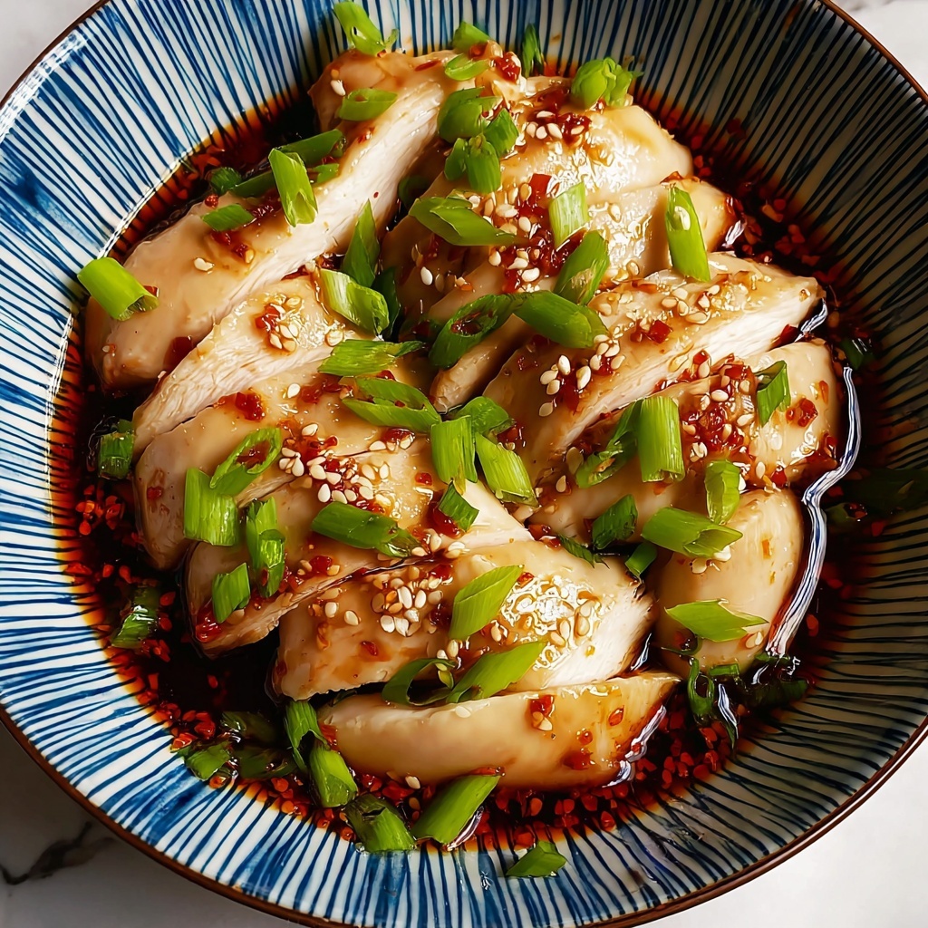 Spicy Sichuan Poached Chicken Recipe - Recipe Image
