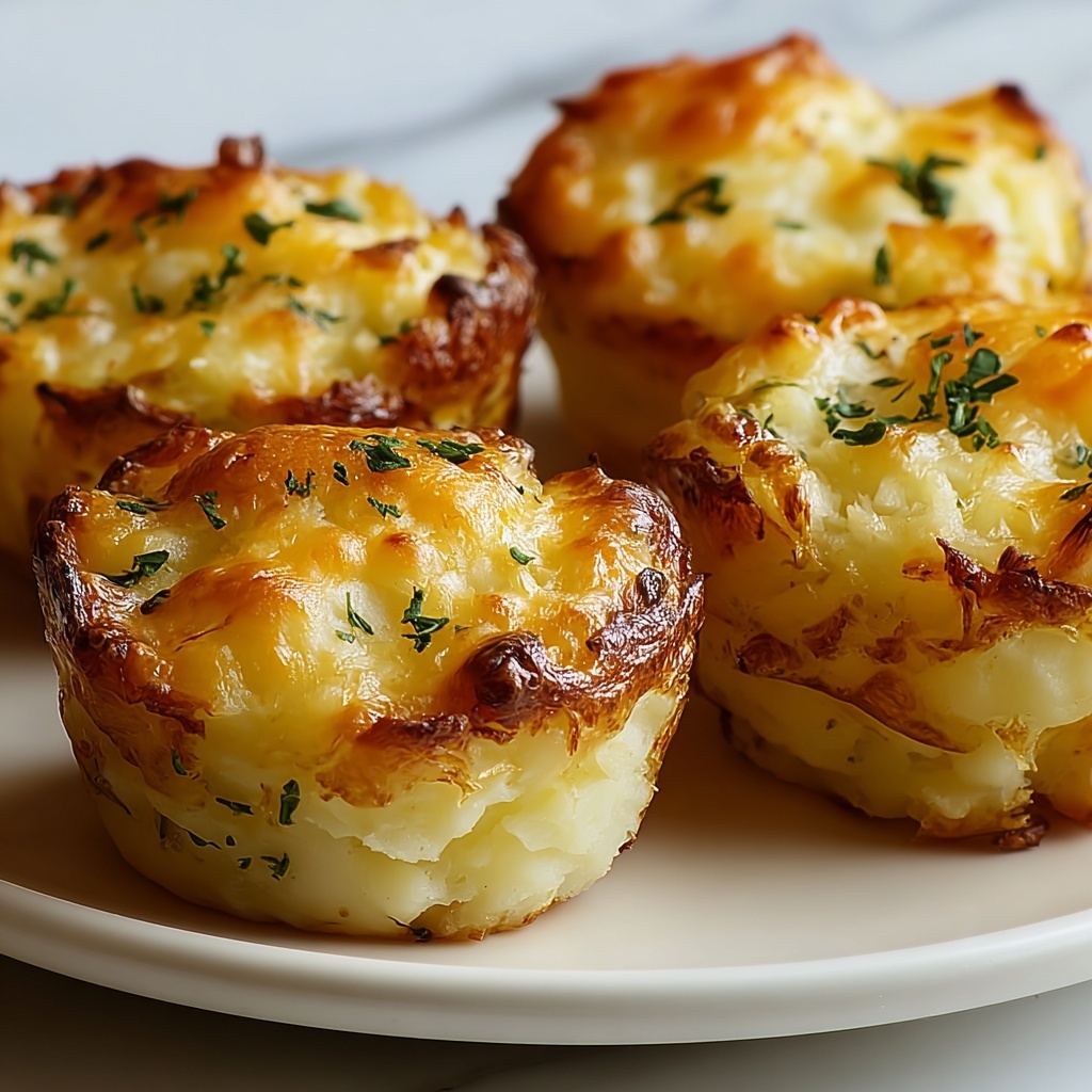 Cheesy Mashed Potato Puffs Recipe - Recipe Image