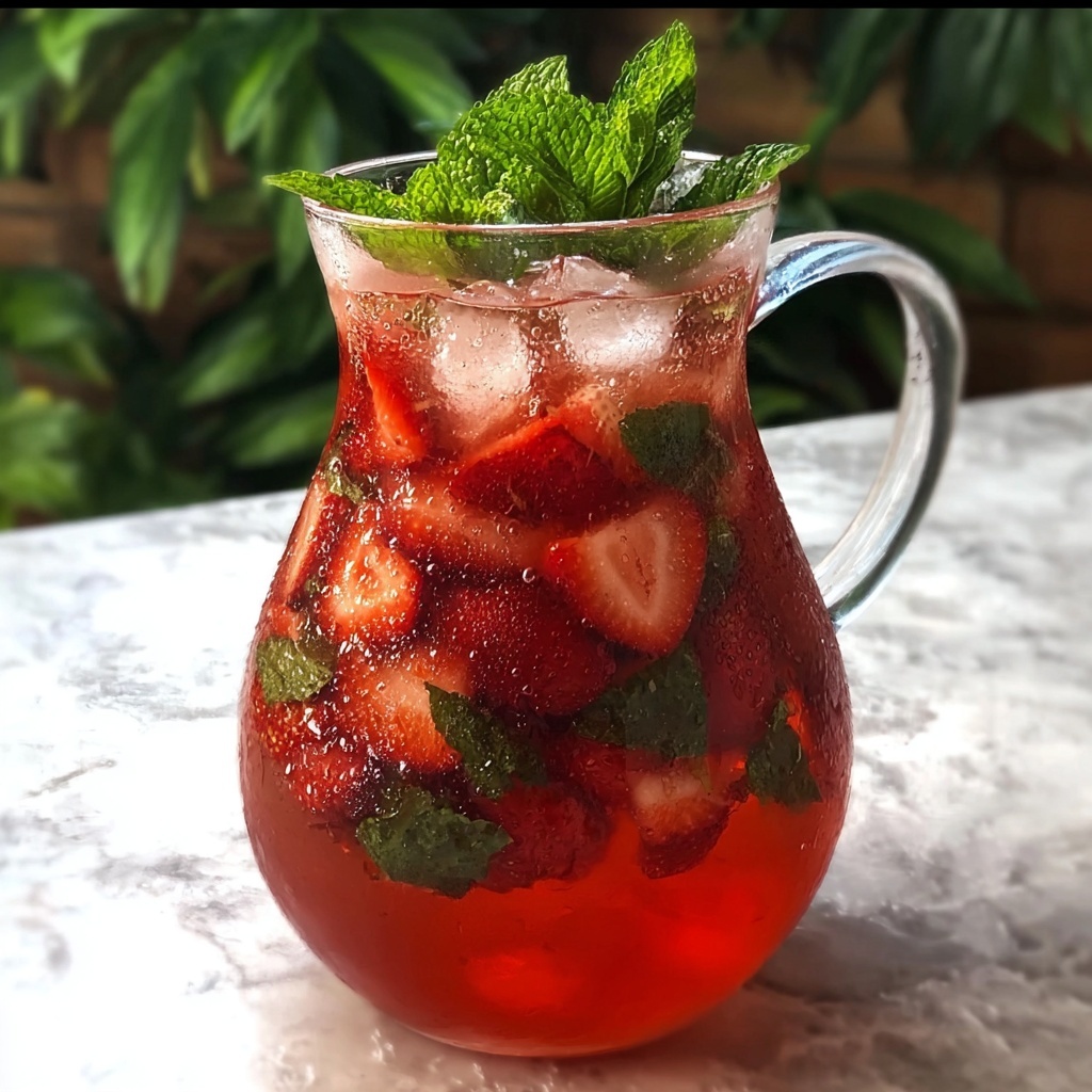 Strawberry Basil Lemonade Recipe - Recipe Image