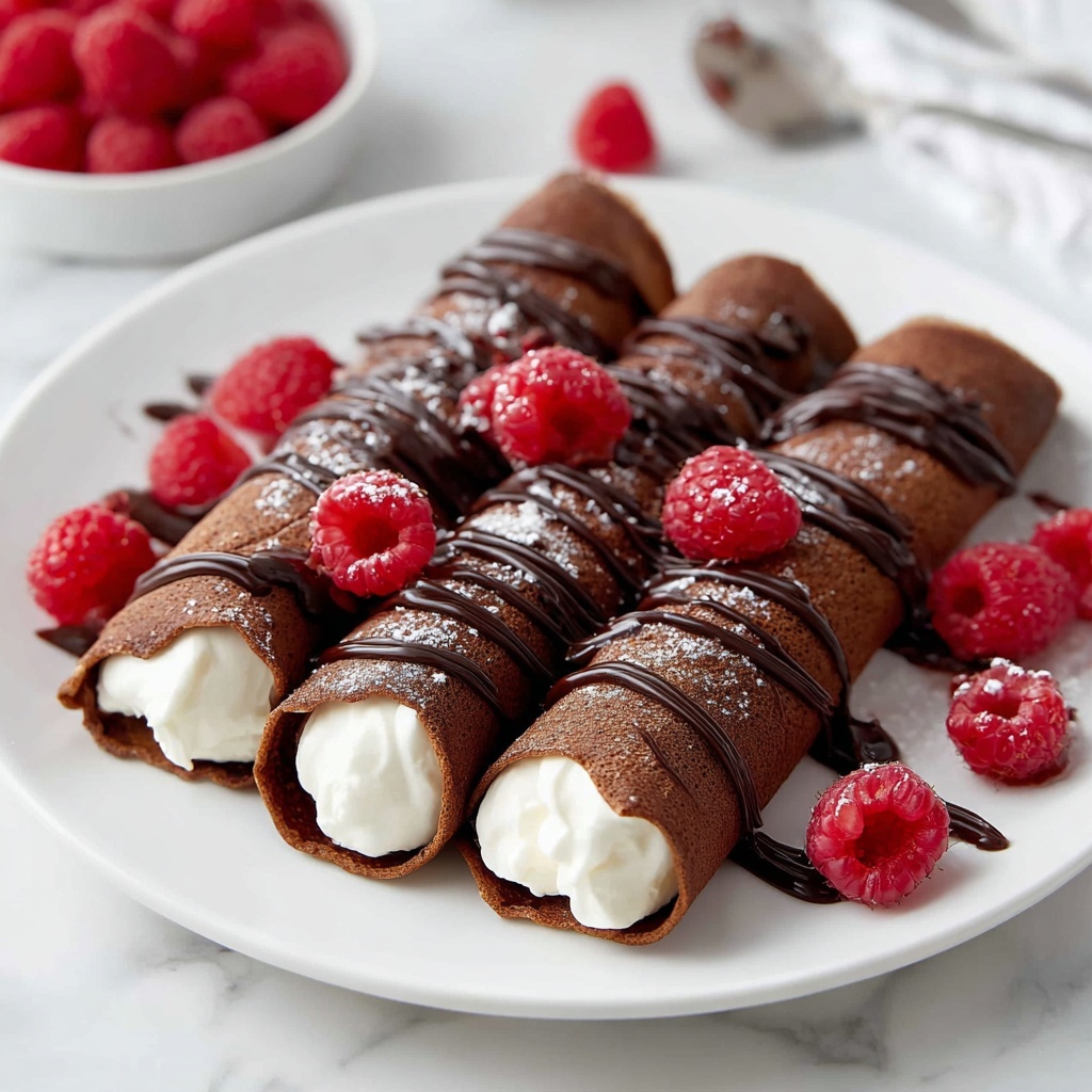 Best Chocolate Crepes Recipe - Recipe Image
