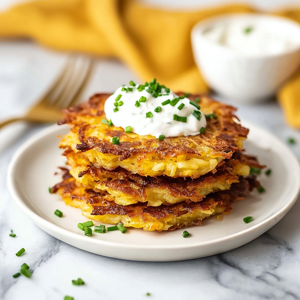 Crispy Easy Potato Pancakes Recipe - Recipe Image
